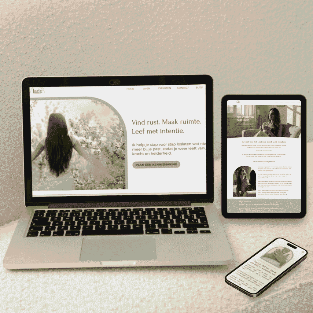 Jade Showit website template